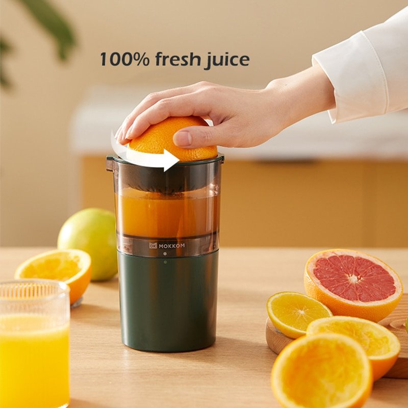 Portable Blender Mini Juicer Machine Rechargeable Juice Smoothie Blender  Electric Fruit Mixer Orange Milkshake Juice Extractor